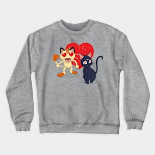 Cat Match Crewneck Sweatshirt